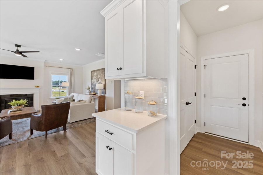 Furnished interior view inside a new home in , Waxhaw (Image 7). Furnished interior view inside a new home in , Waxhaw (Image 7).