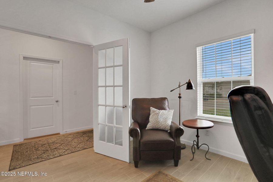 Furnished interior view inside a new home in Tributary: Lakeview at Tributary 50's, Yulee (Image 8).