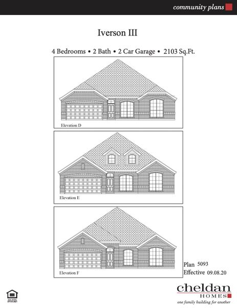 Representative rendering of the exterior for the Iverson III by Cheldan Homes (Image 2). Representative rendering of the exterior for the Iverson III by Cheldan Homes (Image 2).