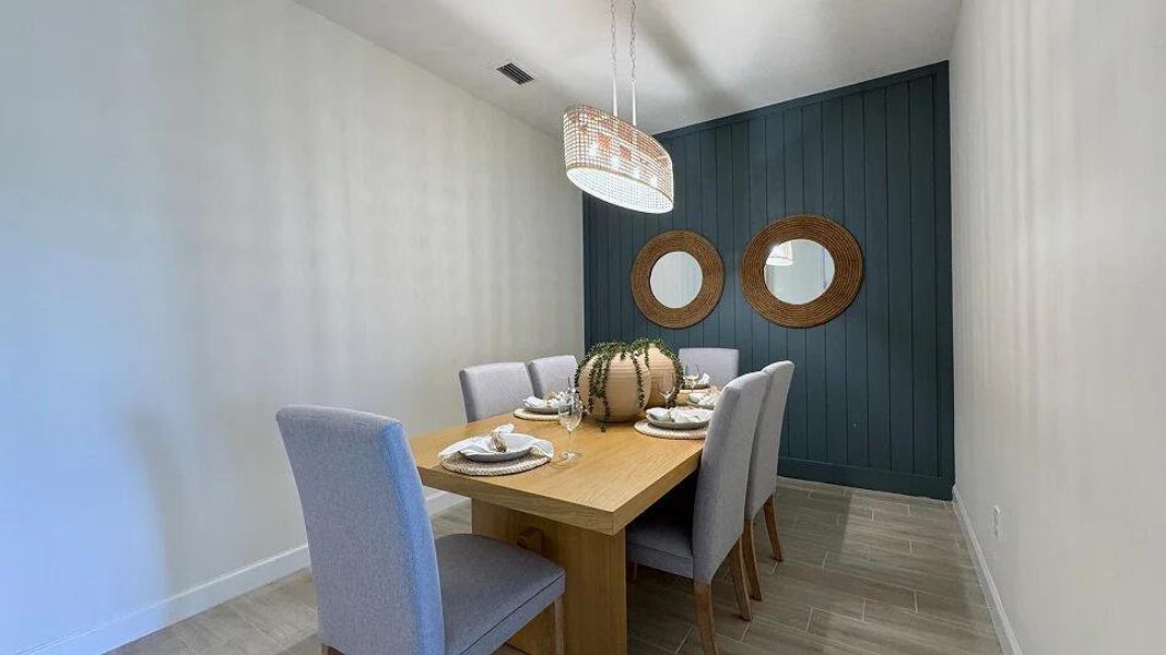 Furnished interior view inside a new home in Delray Trails: The Villas, Delray Beach (Image 4).