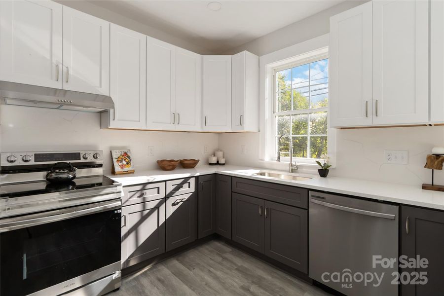 Furnished interior view inside a new home in , Charlotte (Image 13). Furnished interior view inside a new home in , Charlotte (Image 13).