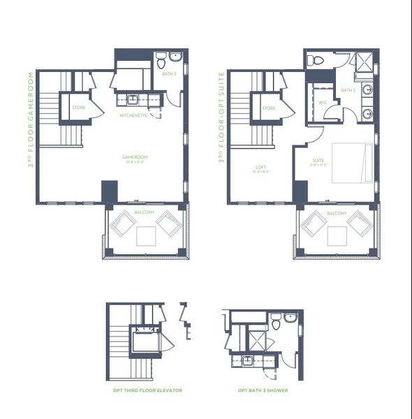 2D floor plan layout for the Turnberry 3 by Grenadier Homes in The Tribute, The Colony, TX (Image 2). 2D floor plan layout for the Turnberry 3 by Grenadier Homes in The Tribute, The Colony, TX (Image 2).