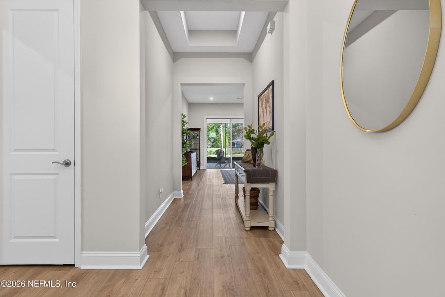 Furnished interior view inside a new home in RiverTown, St. Johns (Image 10).
