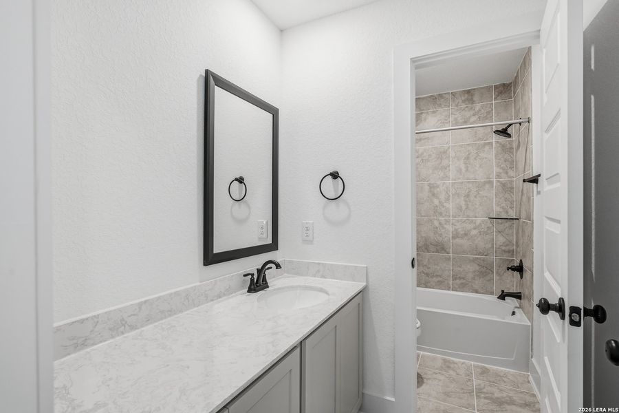 Furnished interior view inside a new home in Stillwater Ranch, San Antonio (Image 6). Furnished interior view inside a new home in Stillwater Ranch, San Antonio (Image 6).