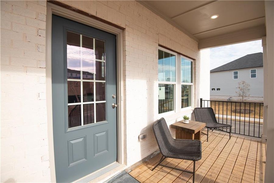 Furnished interior view inside a new home in , Lawrenceville (Image 3).