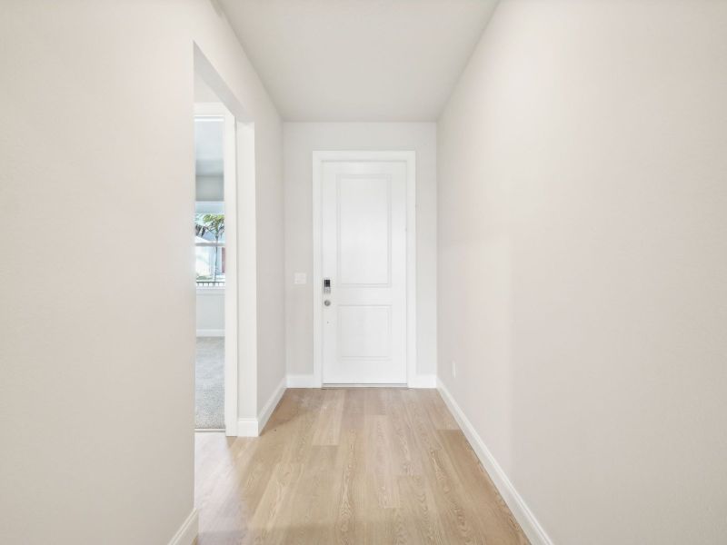 Entry in the Bergamo floorplan at 11306 NW Firefly Court