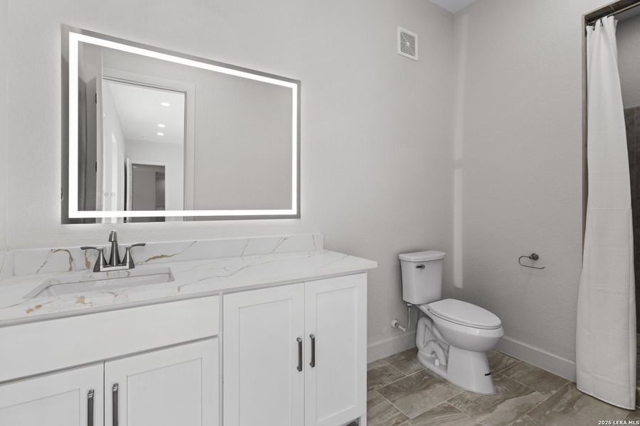 Furnished interior view inside a new home in , San Antonio (Image 5).