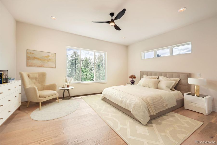 Furnished interior view inside a new home in , Parker (Image 5).