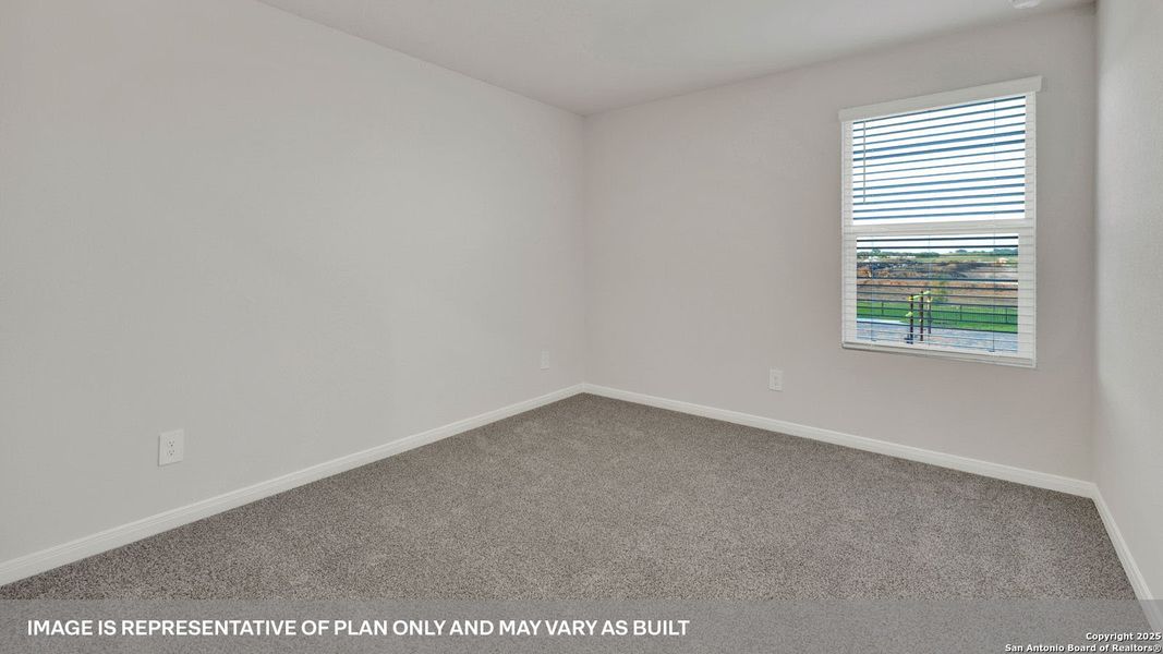 Spacious, unfurnished interior of a new home in Whisper South, San Marcos (Image 32).