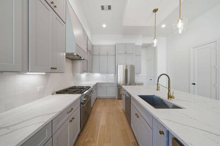 Furnished interior view inside a new home in , Houston (Image 13).