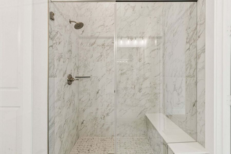 Furnished interior view inside a new home in Newman Village Townhomes, Frisco (Image 14).