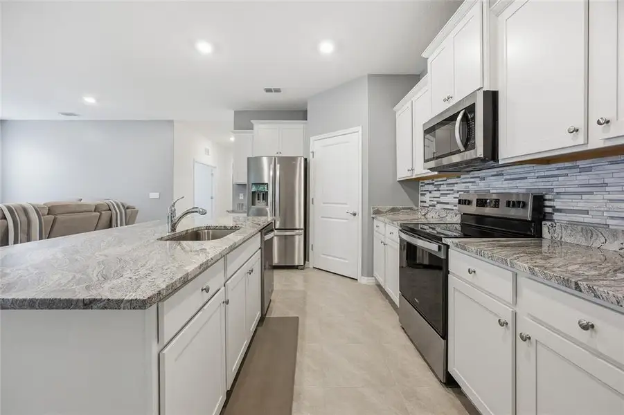 Furnished interior view inside a new home in JB Ranch, Ocala (Image 6).