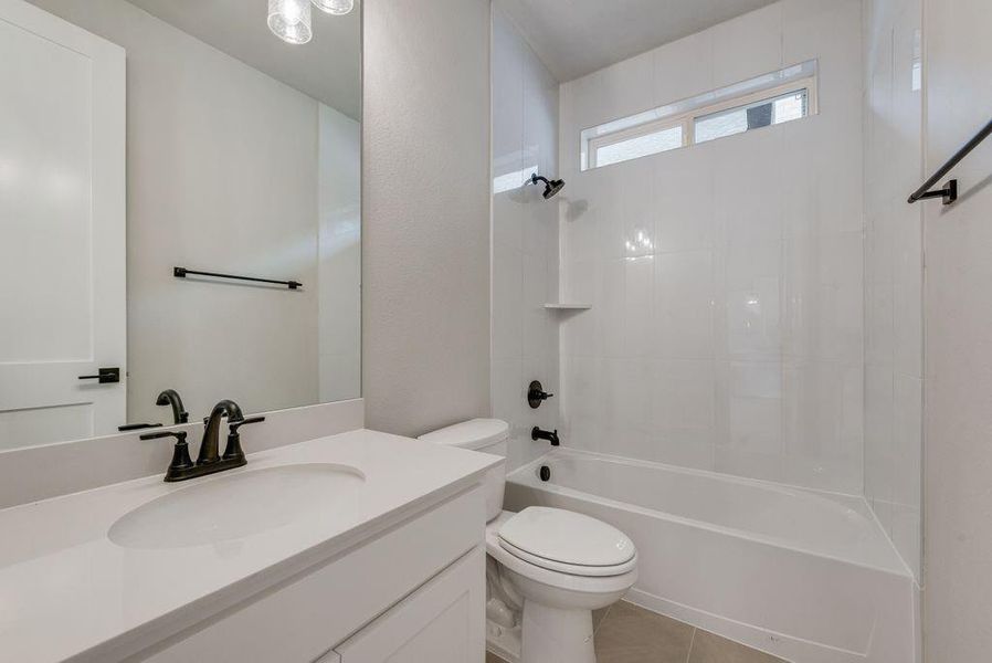 Furnished interior view inside a new home in Monterra, Fate (Image 5). Furnished interior view inside a new home in Monterra, Fate (Image 5).