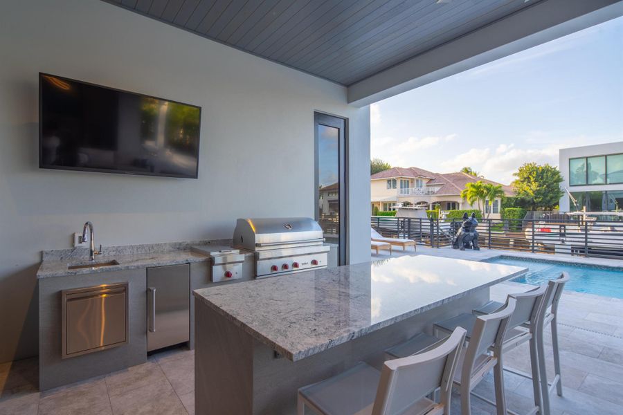 Furnished interior view inside a new home in , Boca Raton (Image 17). Furnished interior view inside a new home in , Boca Raton (Image 17).