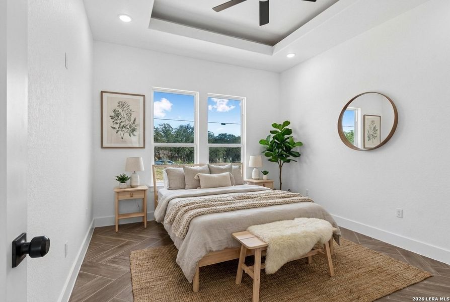 Furnished interior view inside a new home in , La Vernia (Image 27).