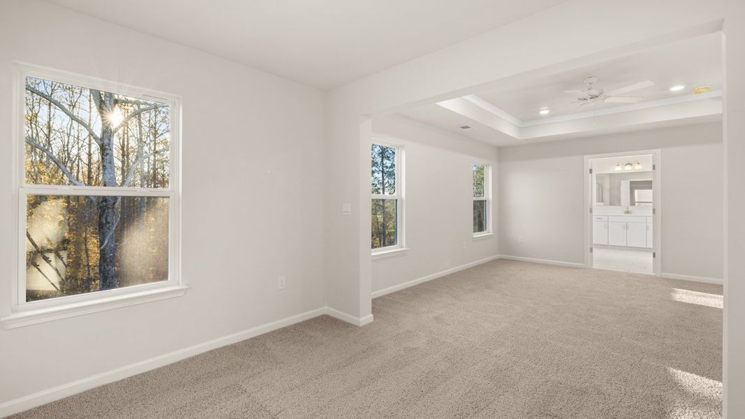 Spacious, unfurnished interior of a new home in Heritage Pointe, Senoia (Image 28).