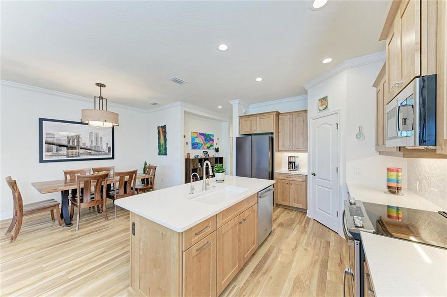 Furnished interior view inside a new home in , Sarasota (Image 49). Furnished interior view inside a new home in , Sarasota (Image 49).