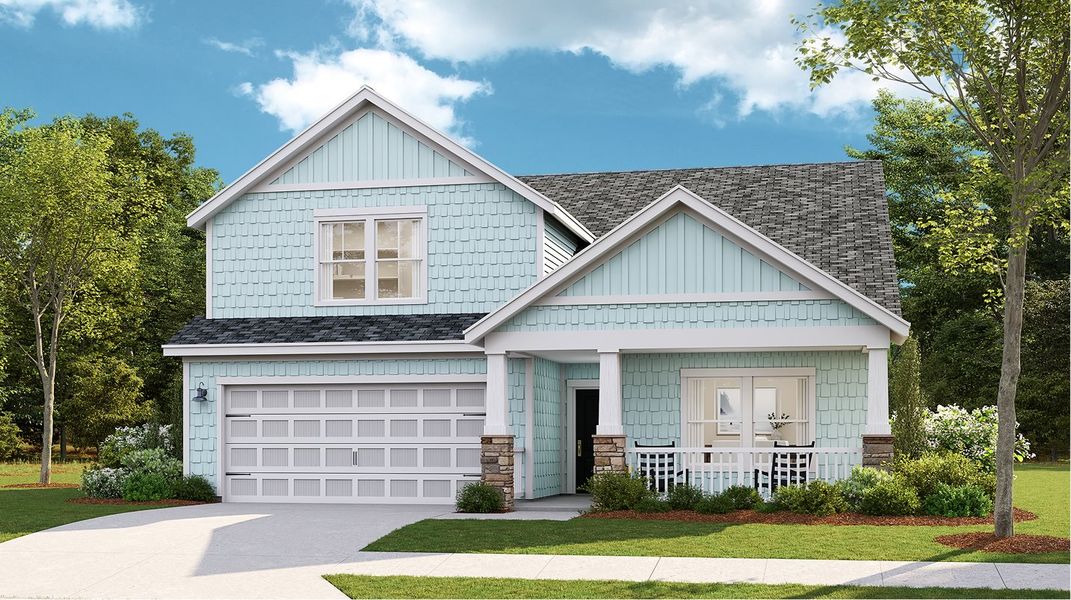 Exterior F with Optional Bonus Room