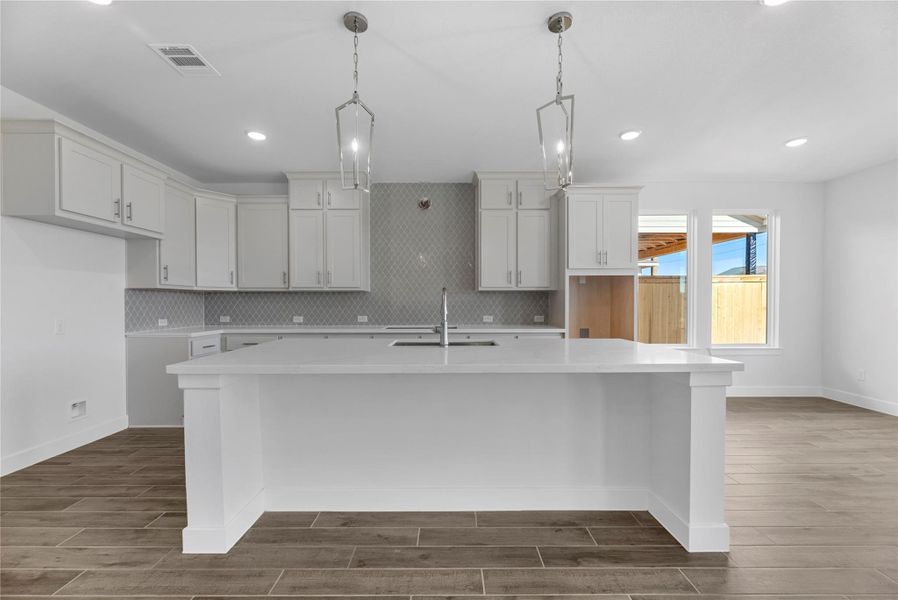 Furnished interior view inside a new home in Fulshear Lakes, Fulshear (Image 4). Furnished interior view inside a new home in Fulshear Lakes, Fulshear (Image 4).