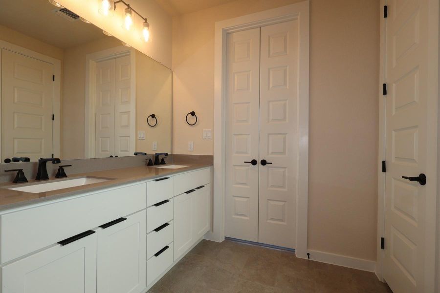 Furnished interior view inside a new home in Heritage, Dripping Springs (Image 7).