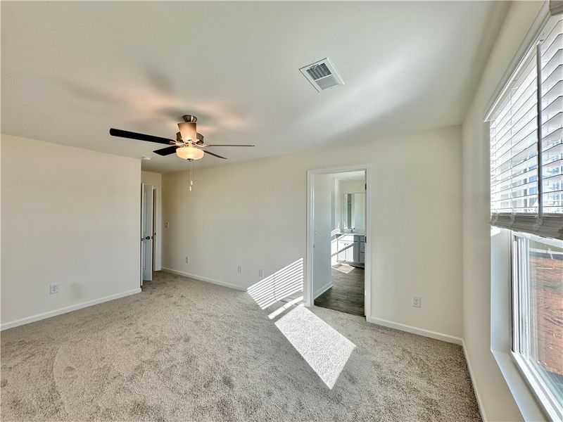 Spacious, unfurnished interior of a new home in Champions Village at Cherry Hill, Pendleton (Image 28).