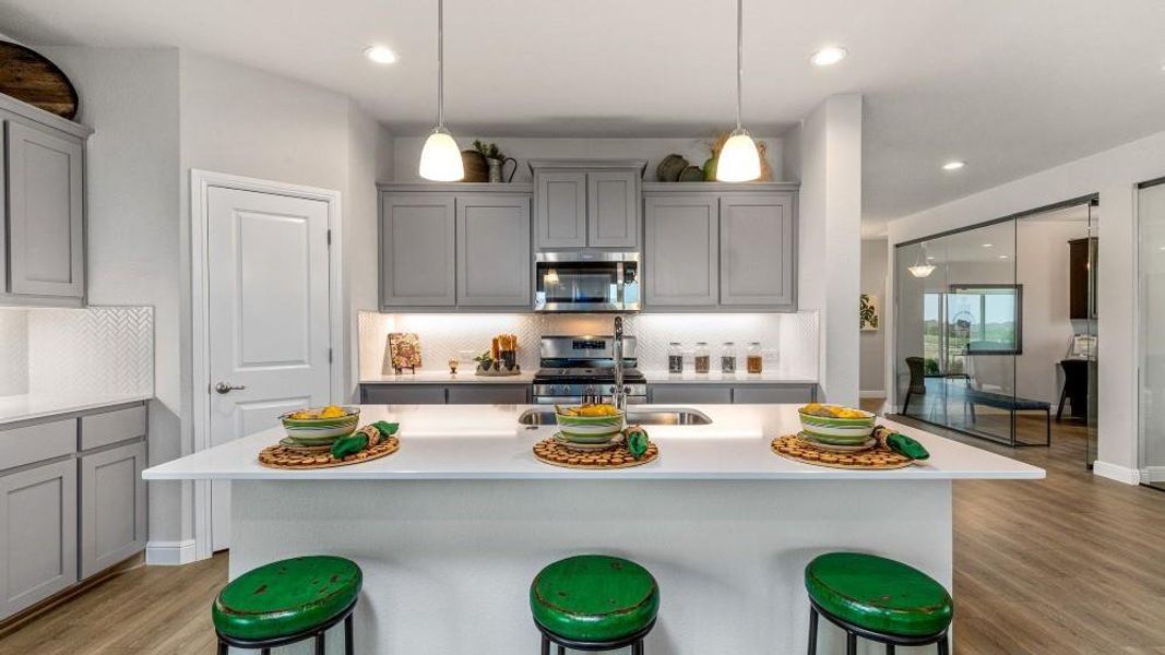 Furnished interior view inside a new home in Morningstar, Fort Worth (Image 22).