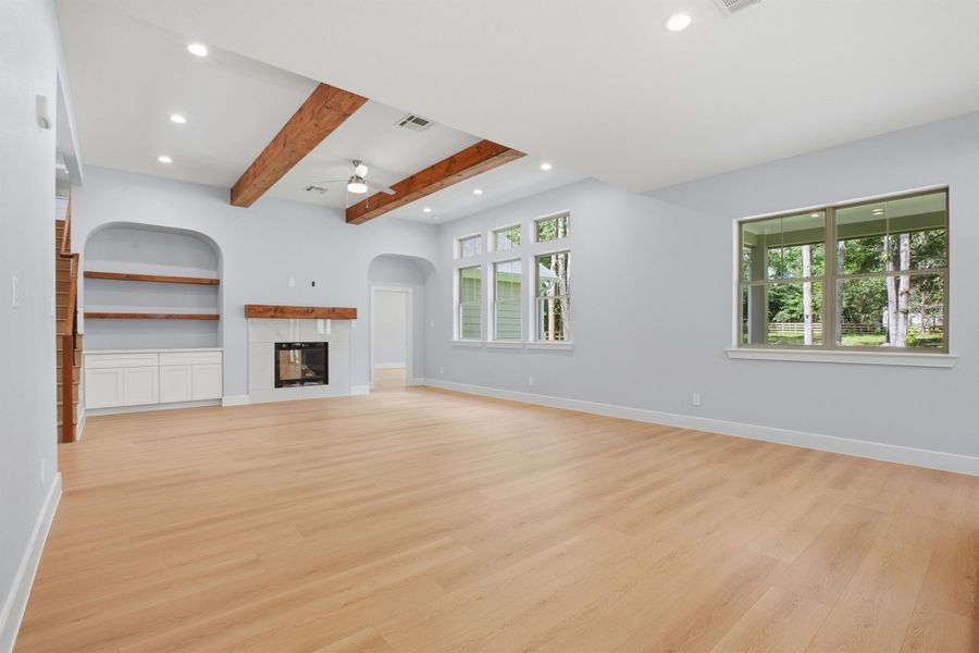 Spacious, unfurnished interior of a new home in , Magnolia (Image 17).
