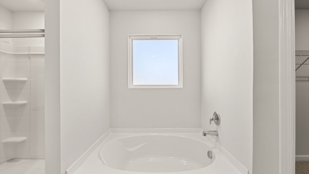 Representative interior finishes for a home built from the Mansfield by D.R. Horton in Southwind Village, Evans (Image 16).