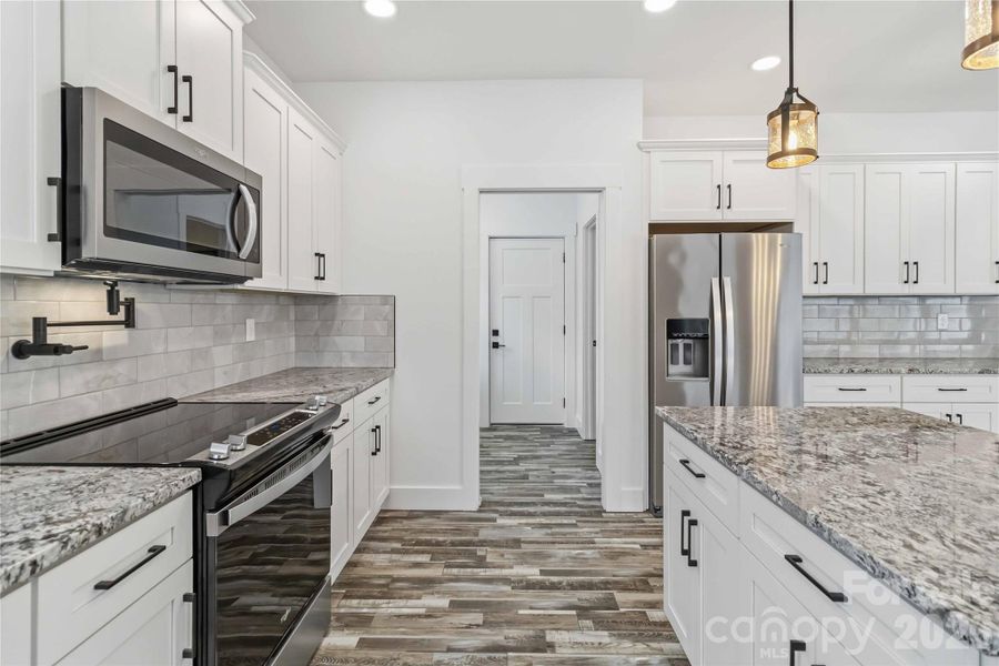 Furnished interior view inside a new home in , Clover (Image 11).