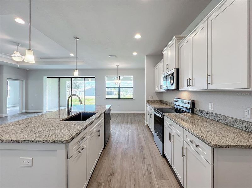 Furnished interior view inside a new home in , Punta Gorda (Image 28).