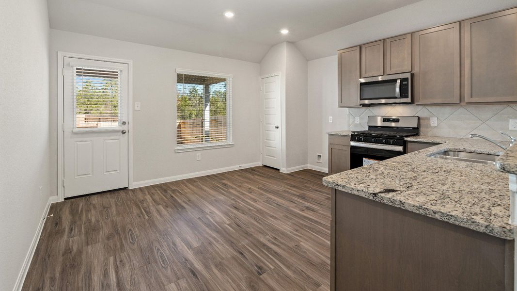 Kitchen and Dining Area