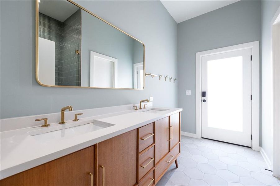 Furnished interior view inside a new home in , Decatur (Image 31).