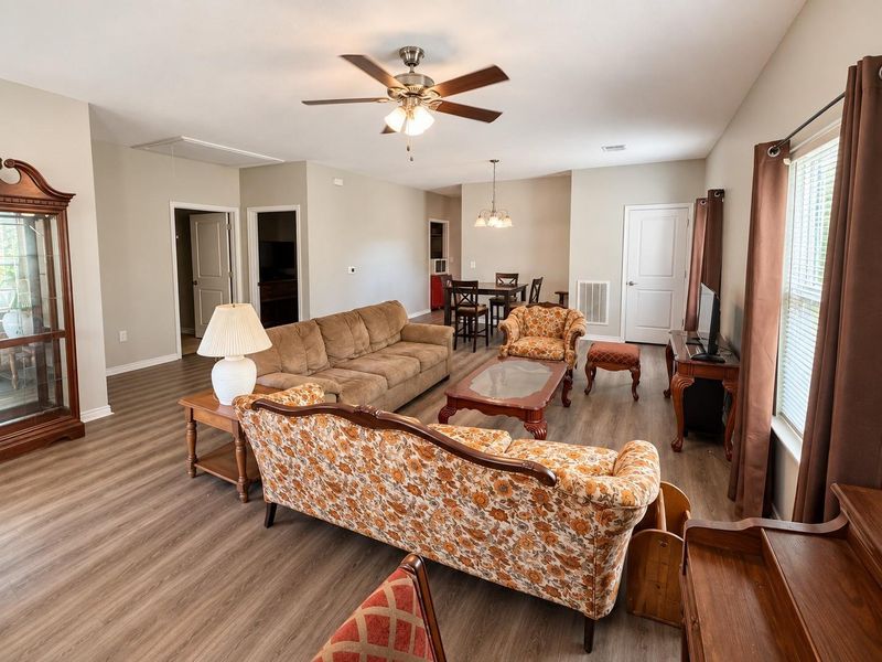 Furnished interior view inside a new home in , Houston (Image 6).