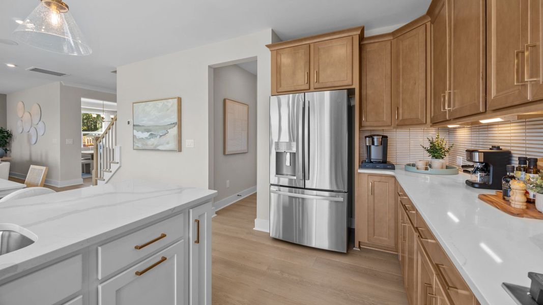 The Jordan Plan by DRB Homes in Farms at Bellingham, Mooresville, NC - Kitchen The Jordan Plan by DRB Homes in Farms at Bellingham, Mooresville, NC - Kitchen