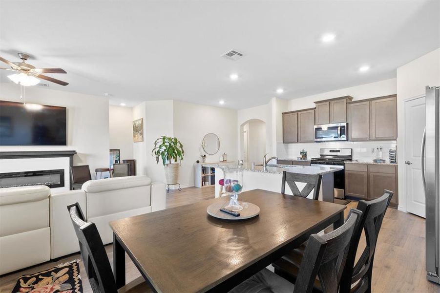 Furnished interior view inside a new home in Winchester Crossing, Princeton (Image 12). Furnished interior view inside a new home in Winchester Crossing, Princeton (Image 12).