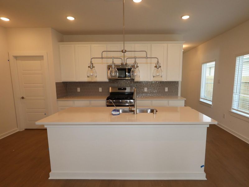 Furnished interior view inside a new home in Summerview, Fulshear (Image 5).