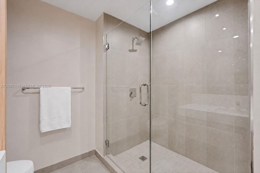 Furnished interior view inside a new home in , Miami (Image 16).