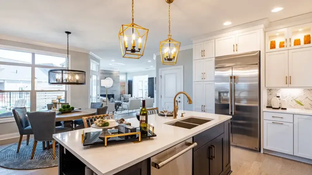 Representative furnished interior of a home built from the Palazzo by Eastman Homes in The Courtyards at Lupton Village, Fort Lupton (Image 18).
