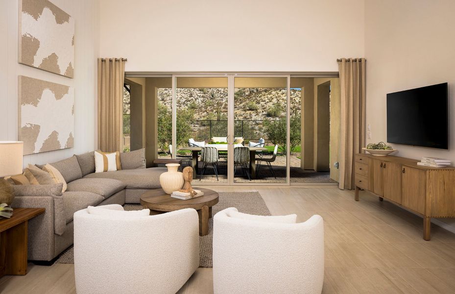 Furnished interior view inside a new home in Foothills at Northpointe, Peoria (Image 13).