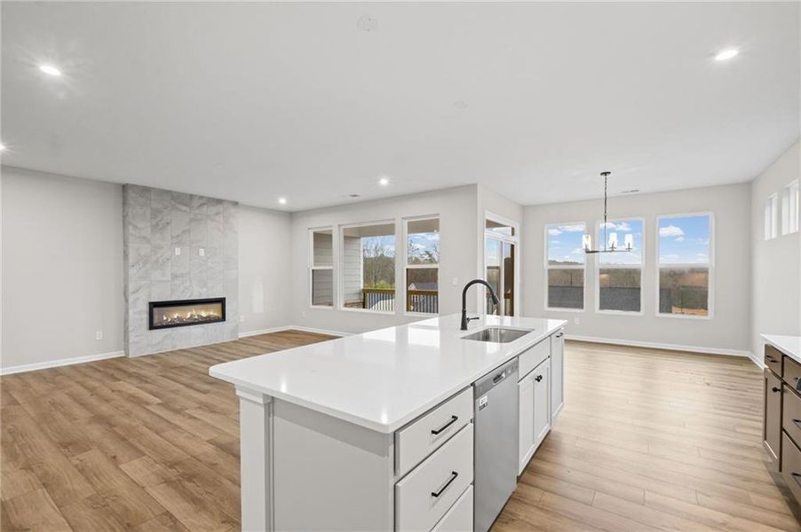 Furnished interior view inside a new home in Easton Park, Dallas (Image 9). Furnished interior view inside a new home in Easton Park, Dallas (Image 9).