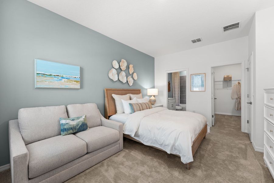 Representative furnished interior of a home built from the The Webber by Stanley Martin Homes in Kentucky Square, Sanford (Image 7).
