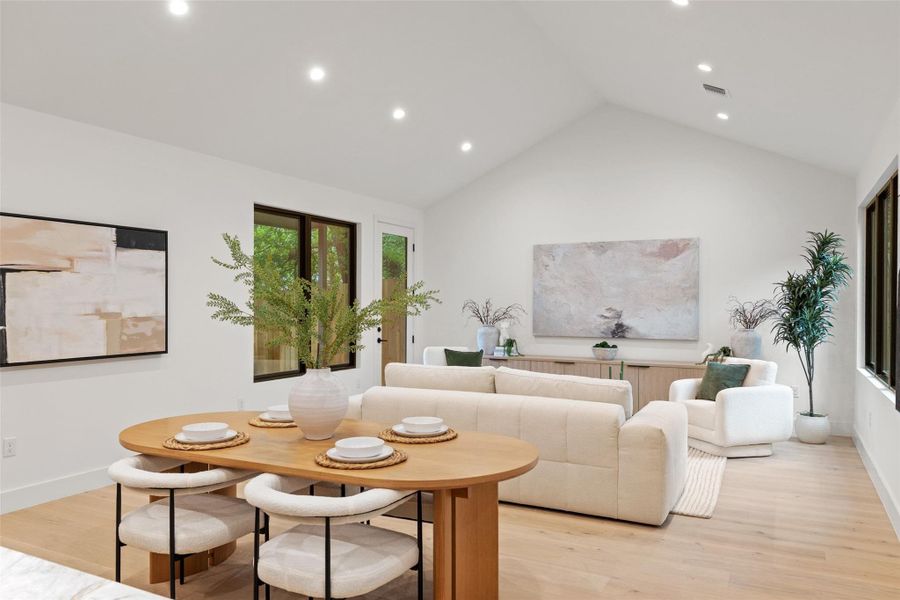 Furnished interior view inside a new home in , Austin (Image 6).