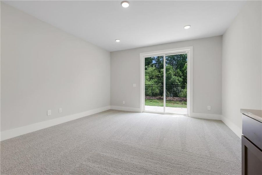 Spacious, unfurnished interior of a new home in Echo Park, Suwanee (Image 28). Spacious, unfurnished interior of a new home in Echo Park, Suwanee (Image 28).