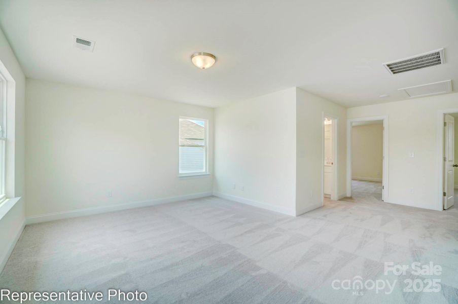 Spacious, unfurnished interior of a new home in The Meadows at Laurelbrook, Sherrills Ford (Image 20).