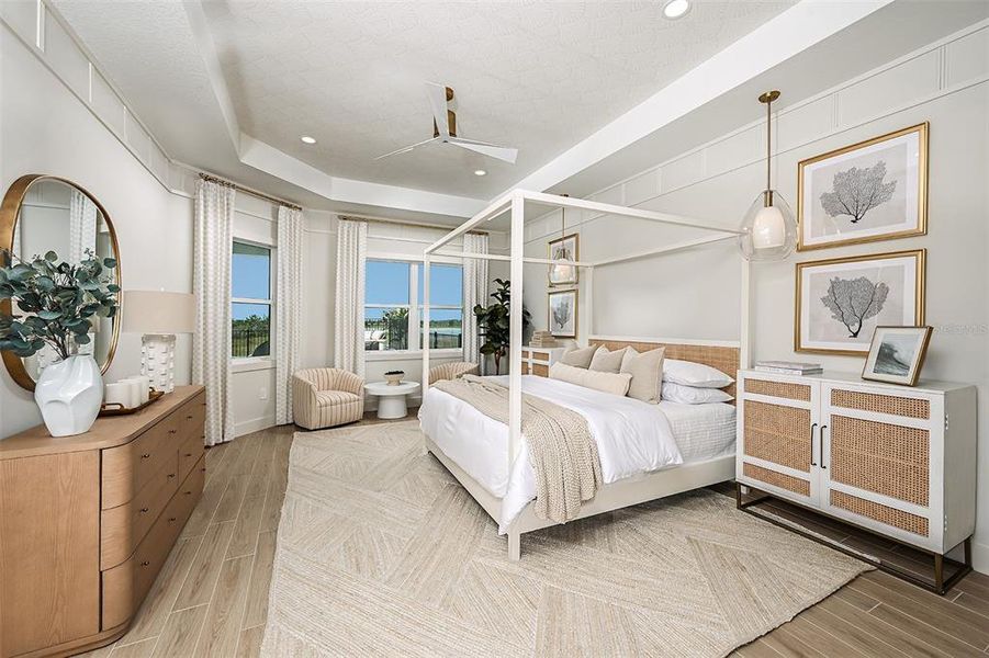 Furnished interior view inside a new home in Palmera at Wellen Park, Venice (Image 3).