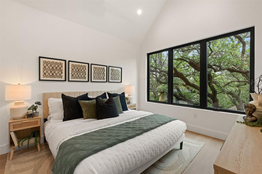 Furnished interior view inside a new home in , Austin (Image 31).