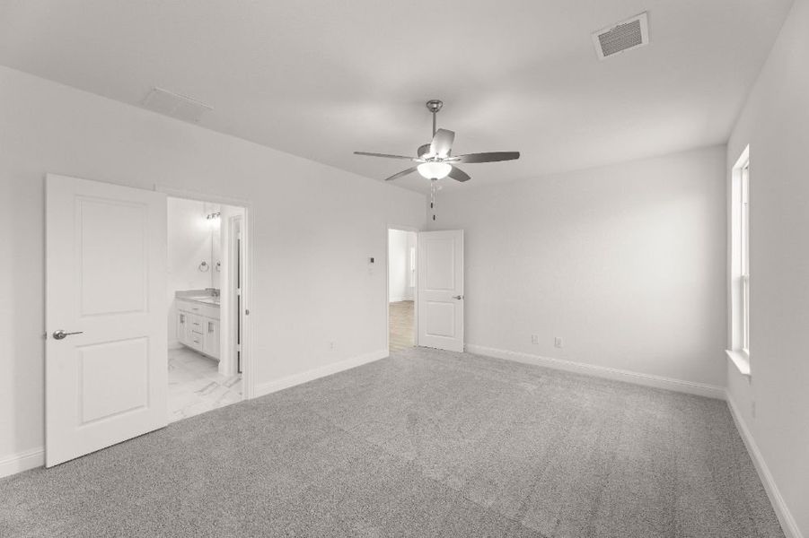 Spacious, unfurnished interior of a new home in Legacy Hills, Celina (Image 19).