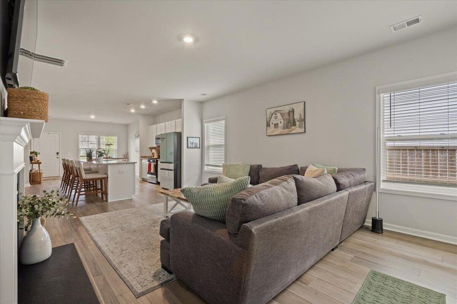 Furnished interior view inside a new home in Six Oaks, Summerville (Image 15).