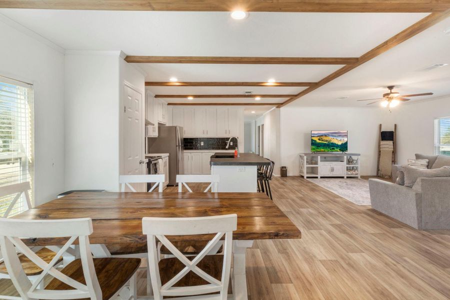 Furnished interior view inside a new home in , Somerville (Image 20).
