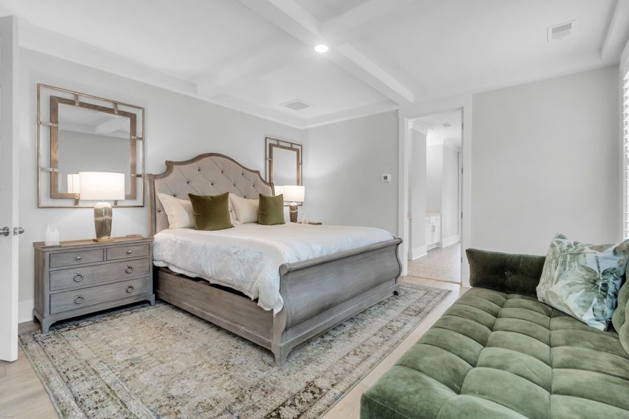 Furnished interior view inside a new home in , Charleston (Image 11).